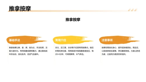 中医药养生保健知识讲解PPT模板