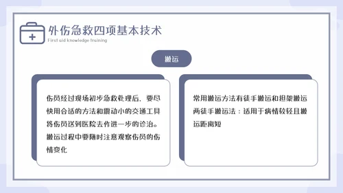 急救知识教育培训课程