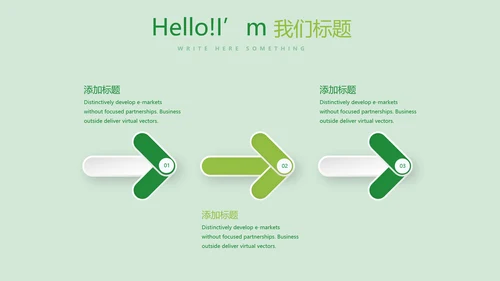 绿色大气成果发布会年终工作总结商务通用PPT动态模板