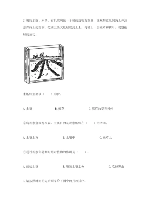 教科版二年级上册科学期末测试卷（考点梳理）.docx