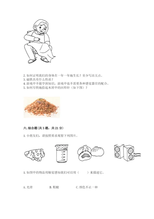 教科版小学科学二年级下册 期末测试卷（精品）.docx