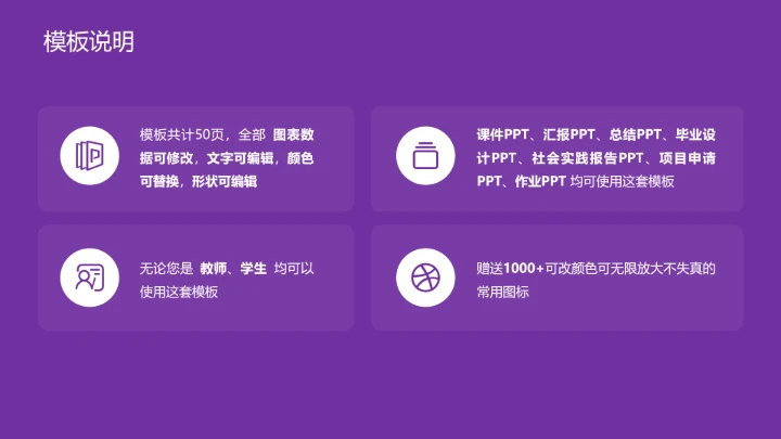 南方医科大学课题学术汇报毕业论文答辩通用PPT模板
