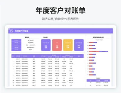 客户对账单