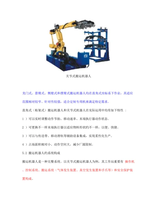 工业机器人技术及应用教案搬运机器人及其操作应用.docx