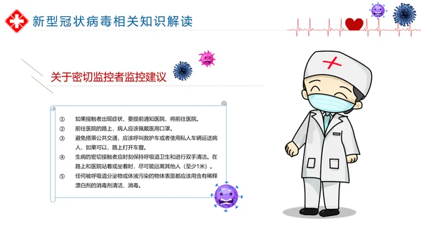 如何预防新型冠状病毒知识解读PPT