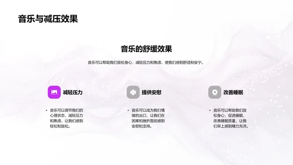 音乐情绪教学解析PPT模板