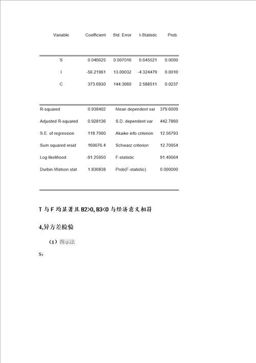 对影响人身保险保费收入诸因素的计量分析