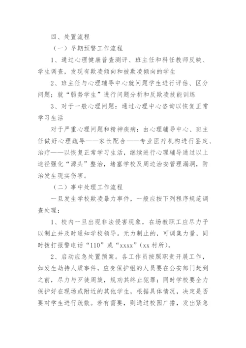 校园防欺凌专项治理工作实施方案.docx