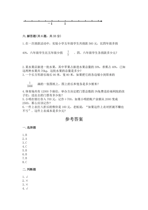 小升初数学期末测试卷（名师推荐）.docx