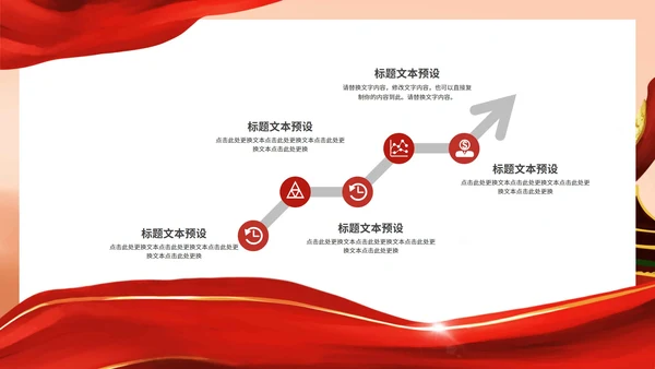 不忘初心牢记使命党政宣传ppt模板
