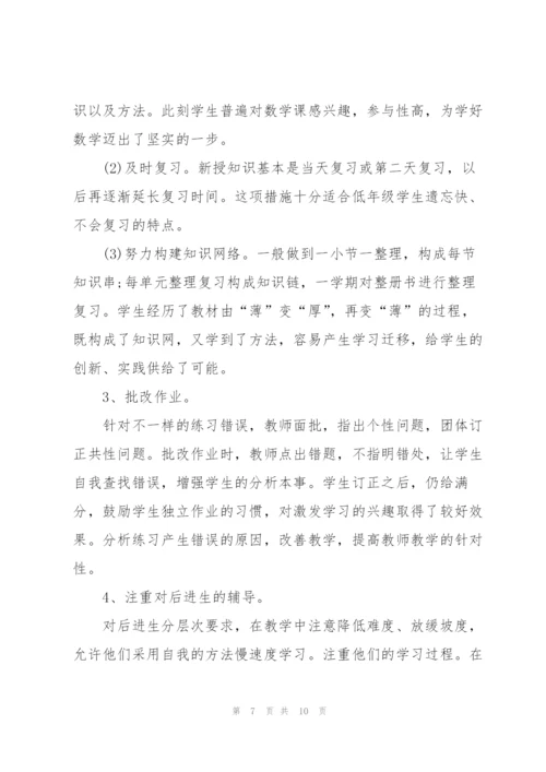 数学教师年度工作总结1000字.docx