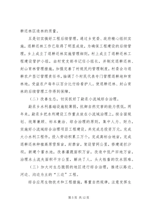 乡青山绿水工程实施情况汇报_1.docx