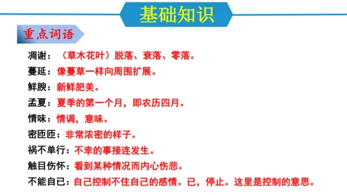 第四单元（单元复习课件）-八年级语文上册同步备课系列（统编版）(共34张PPT)
