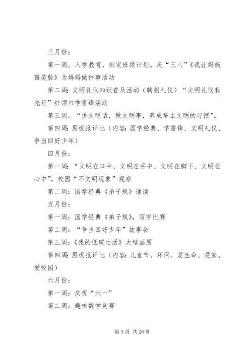 小学春季少队工作计划.docx