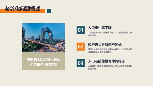 小清新风社会老龄化的研究汇报