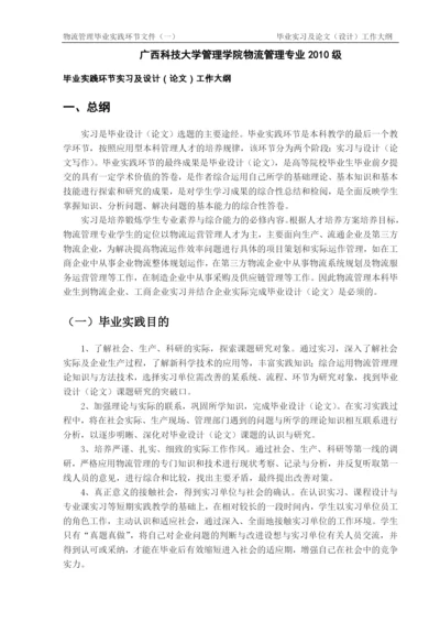 大学管理学院物流管理专业论文.docx