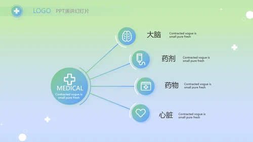 医疗年终工作总结新年计划PPT