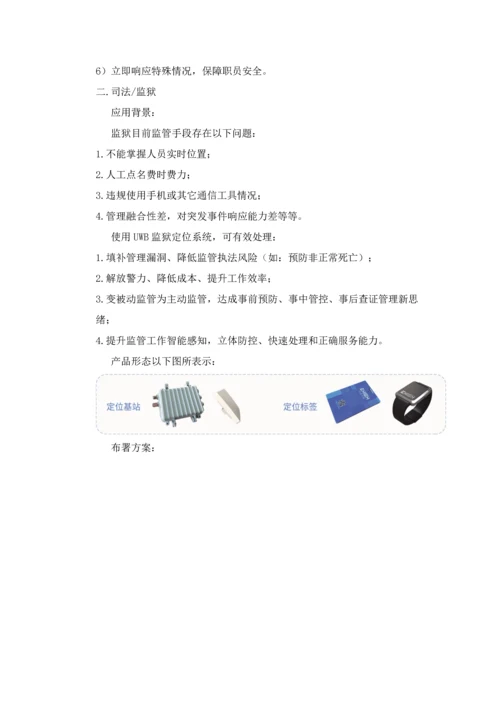 UWB定位系统行业应用解决专项方案最新版.docx