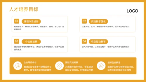 橙黄色商务风机械工程学院模式介绍PPT