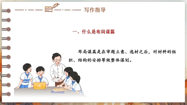 第三单元 写作 布局谋篇 课件(共26张PPT) 2024-2025学年语文部编版九年级下册