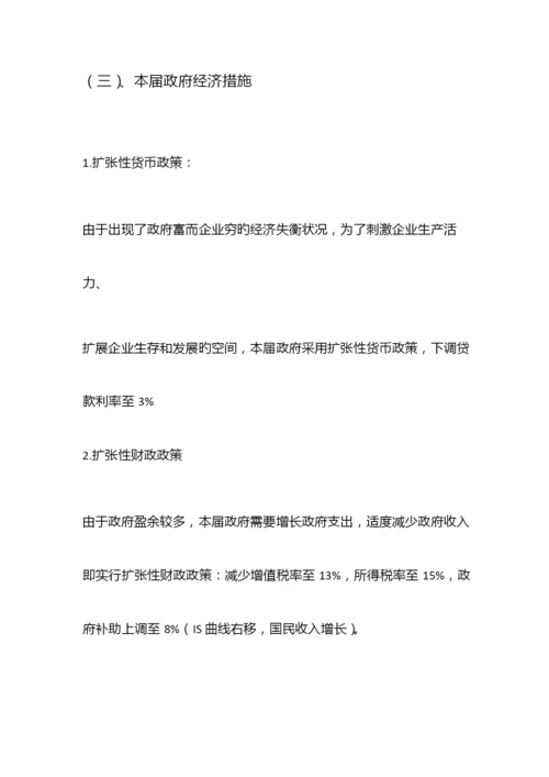 经济学实训报告.docx