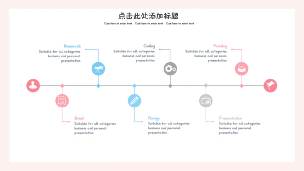 个人简历小清新应届生简历通用PPT模板