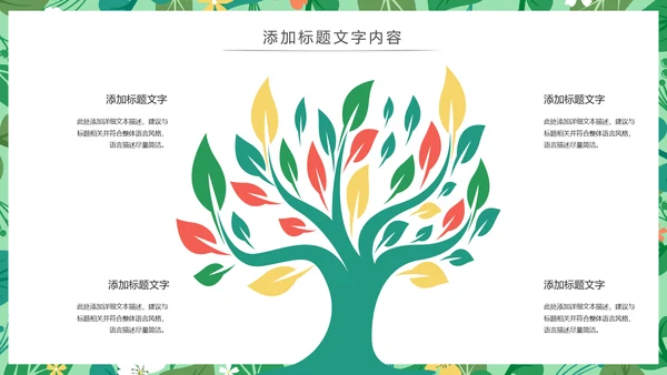 唯美清新主题述职报告PPT模板