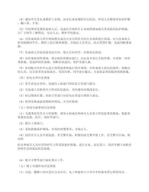 XX中学2021年校园安全应急预案.docx