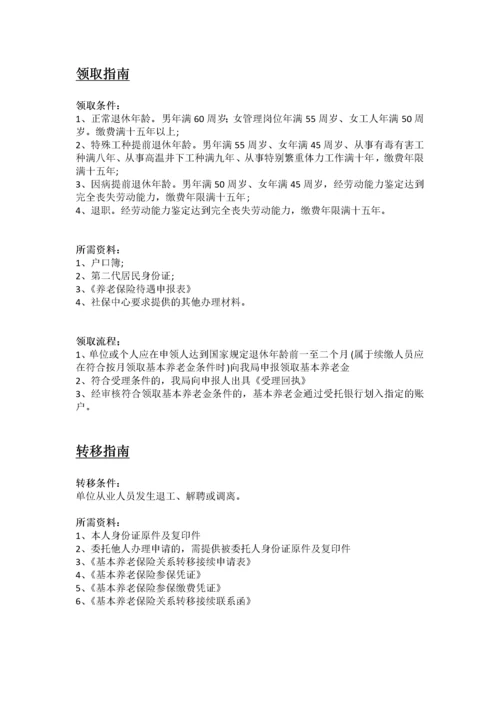 景德镇市五险一金办事指南.docx