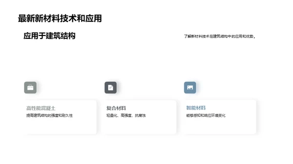 建筑新时代：新材料革命