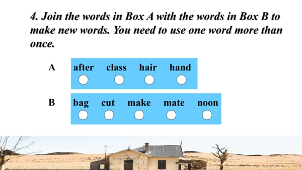 Module 8 My  future  life Unit 3 Language in use  