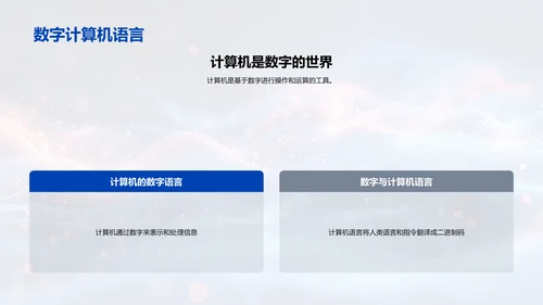 数字逻辑讲解PPT模板