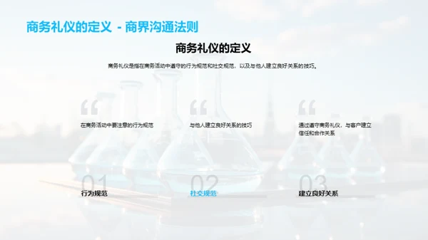 化学商务：礼仪与交流