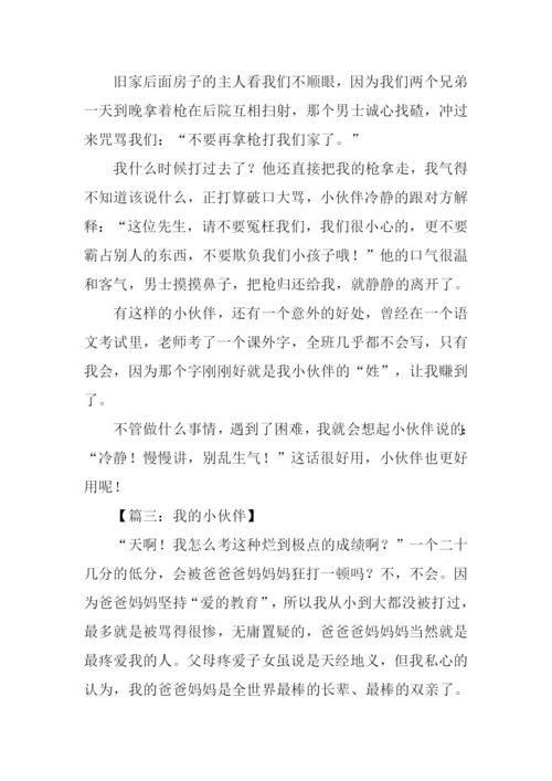 写小伙伴的作文.docx