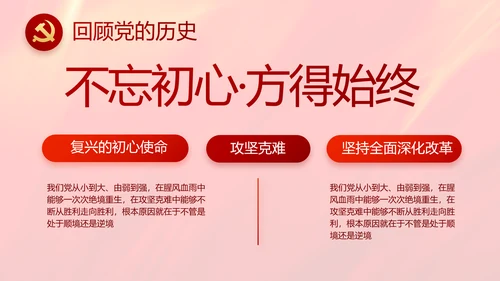党建党支部政协工作总结汇报计划动态PPT模板