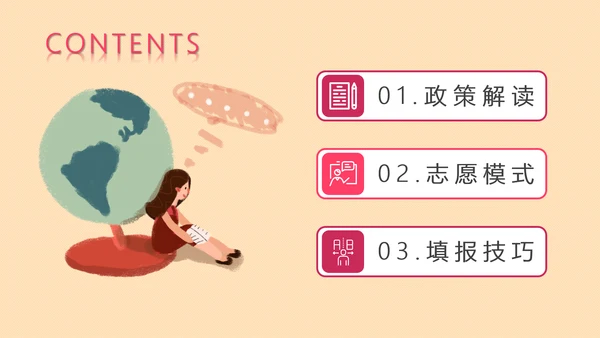 高考志愿填报PPT模板