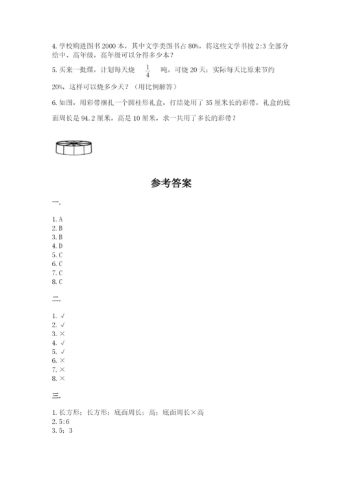 小学毕业班数学检测题【典优】.docx