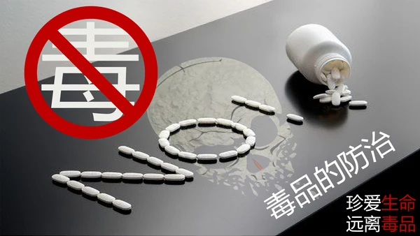 珍爱生命禁毒无毒PPT