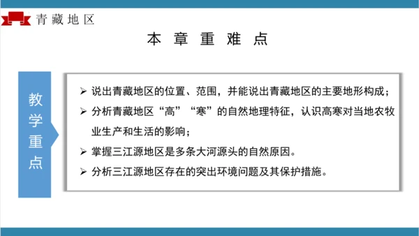 第九章青藏地区（单元解读）-八年级地理下册同步备课系列（人教版）(共16张PPT)