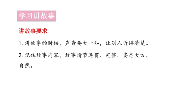 2025年春统编版一年级语文下册  口语交际：听故事，讲故事 授课课件