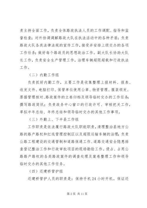 交通局路政管理大队年度工作总结.docx