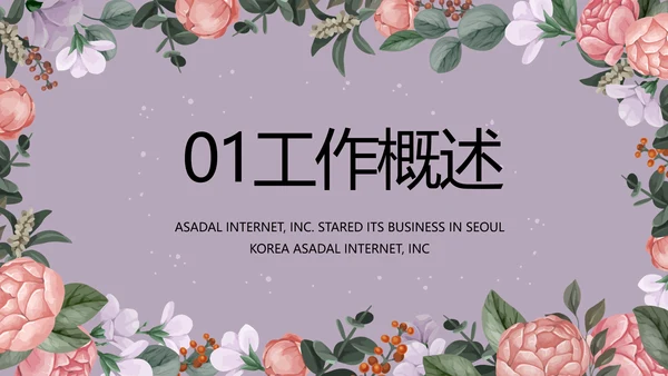 手绘小清新年述职报告汇报计划PPT