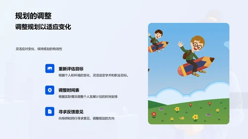 硕士生职业规划PPT模板