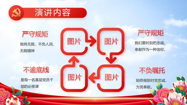 奋进新征程建功新时代五四青年节PPT封含