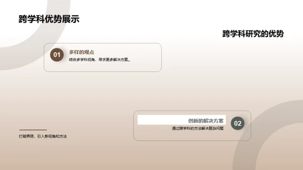 拓展视野：跨学科研究