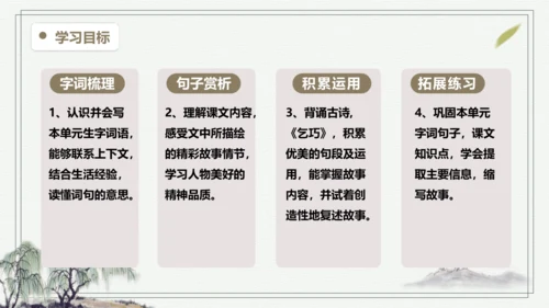 【学霸提优】统编版语文五上（ 第三单元重难点梳理复习）（课件）