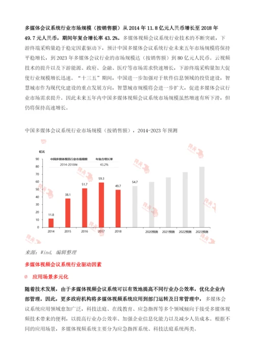 中国视频会议行业发展分析.docx