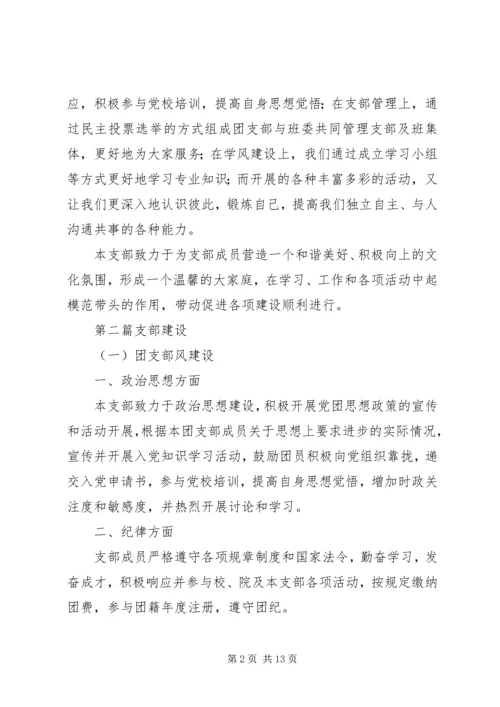 优秀团支部的申报材料.docx