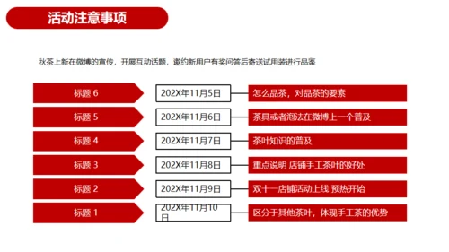 营销活动策划方案红色通用PPT模板