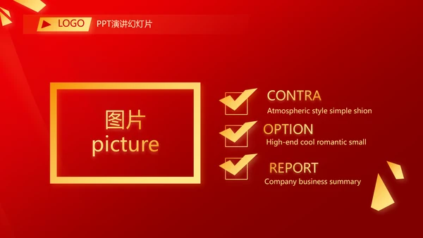 爱国红色喜庆背景欢迎领导莅临指导动态PPT